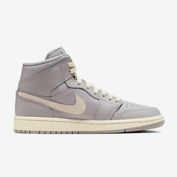 Air Jordan 1 Mid 'Grey Light Bone' (W) - Зображення 2