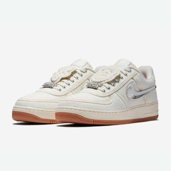 Travis Scott x Nike Air Force 1 Low 'Sail' - Зображення 3
