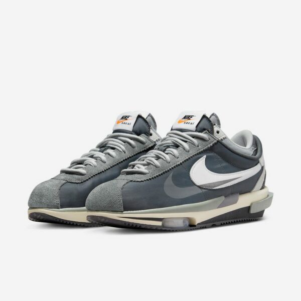 Sacai x Nike Cortez 4.0 "Grey" - Зображення 5