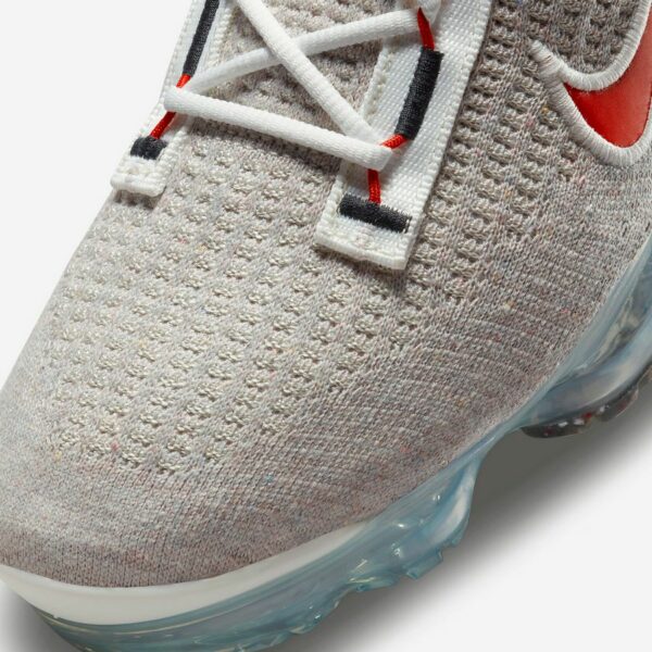 Nike Vapormax Flyknit 2021 "Light Bone University Red" - Зображення 7