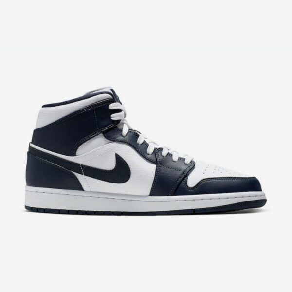 Air Jordan 1 Mid 'White Obsidian Metallic Gold' - Зображення 6