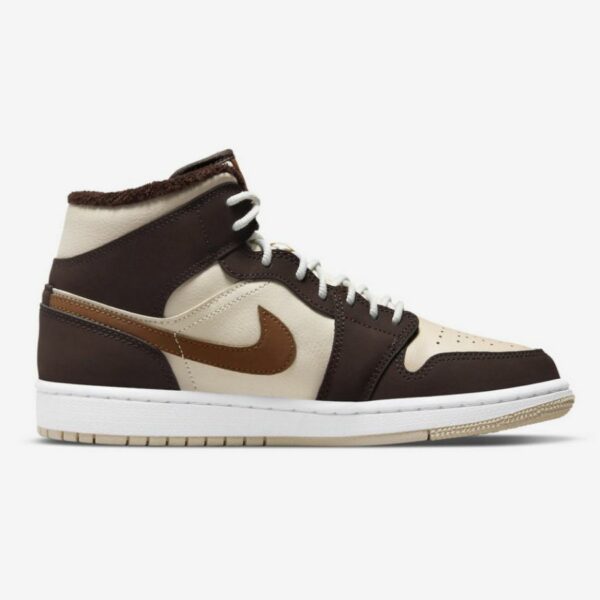 Air Jordan 1 Mid Fleece "Chocolate Covered" - Зображення 6