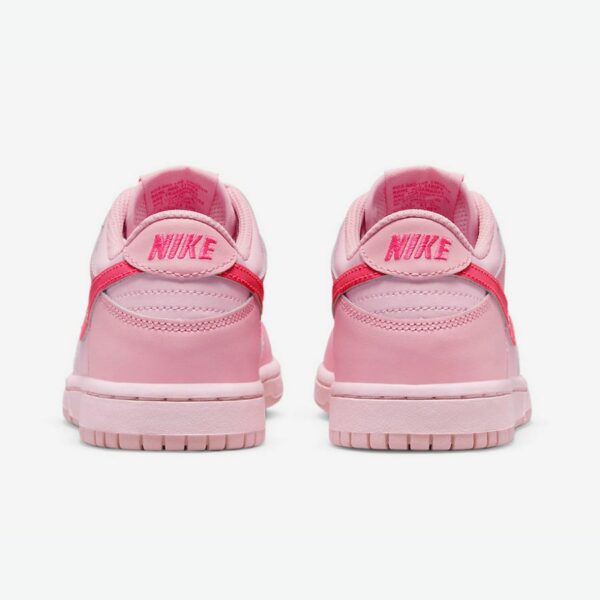 Nike Dunk Low GS Triple Pink - Зображення 5