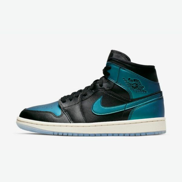 Air Jordan 1 Mid 'Metallic Turquoise' (W)