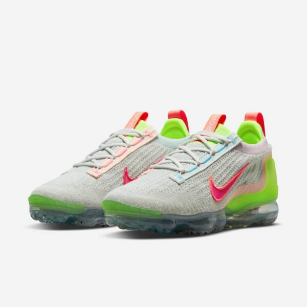 Nike Vapormax Flyknit 2021 "Grey Volt" (W) - Зображення 4