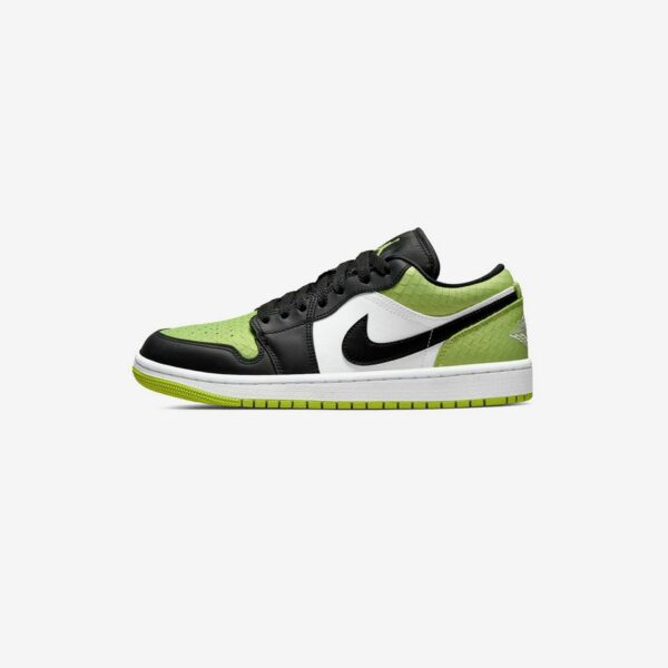 Air Jordan 1 Low Snakeskin Vivid Green (W)