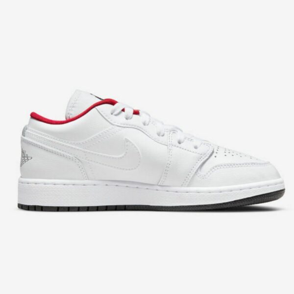 Air Jordan 1 Low GS "White/Red" - Зображення 3