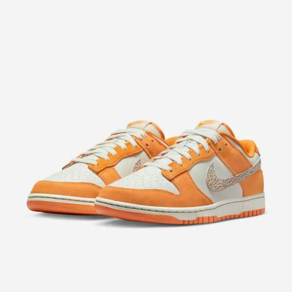Nike Dunk Low "Safari Swoosh Kumquat" - Зображення 6