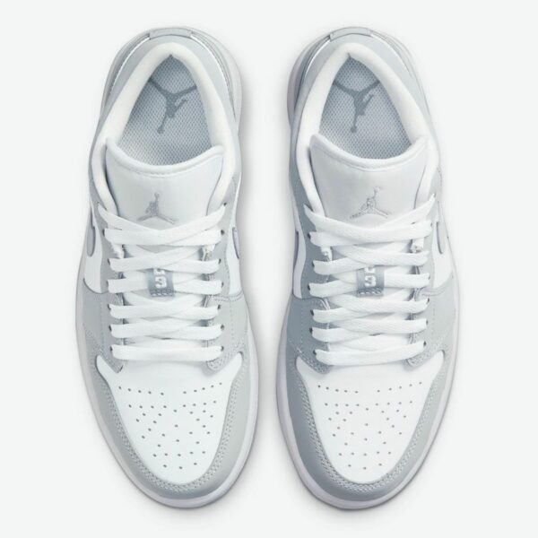 Air Jordan 1 Low 'White Wolf Grey' (W) - Зображення 4