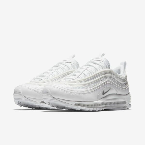 Nike Air Max 97 Triple White Wolf Grey - Зображення 6