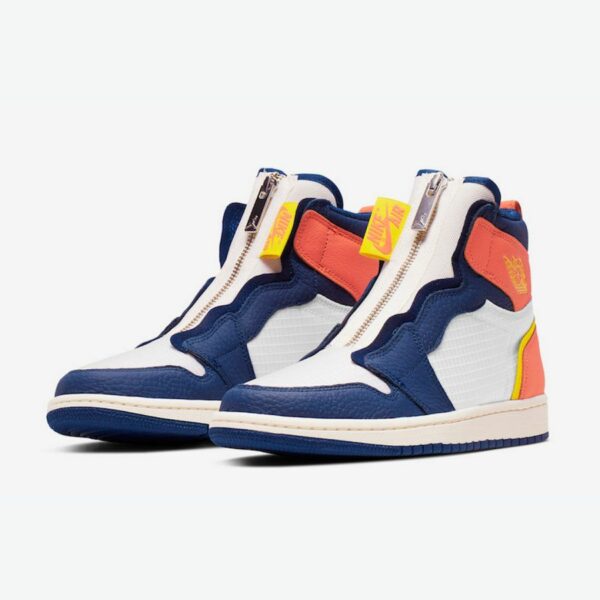 Air Jordan 1 High Zip 'Blue Void Citron' (W) - Зображення 3