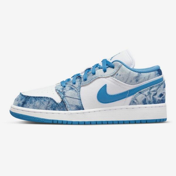 Air Jordan 1 Low Washed Denim GS