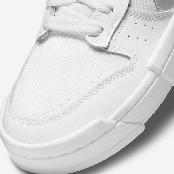 Nike Dunk Low Disrupt “White Metallic Silver” (W) - Зображення 8