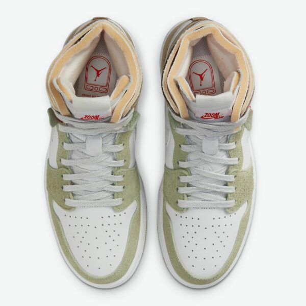 Air Jordan 1 High Zoom Comfort 'Olive Aura' (W) - Зображення 4