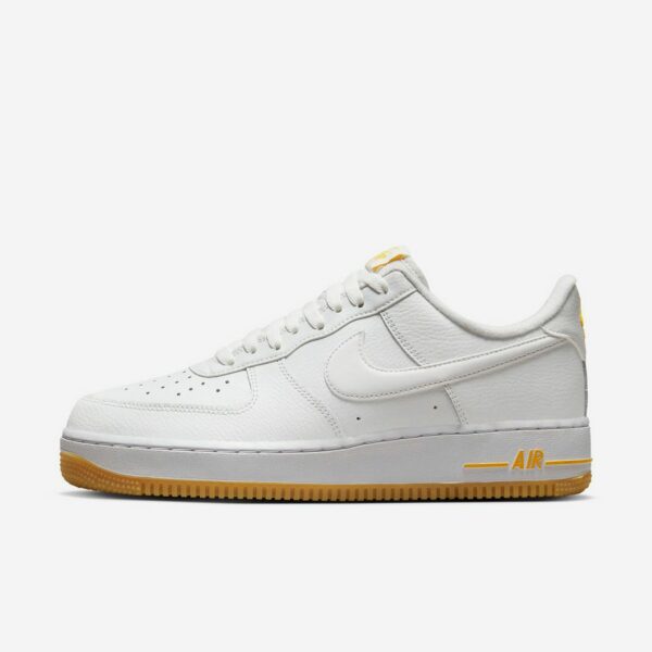 Nike Air Force 1 Low "White Yellow and Gum"