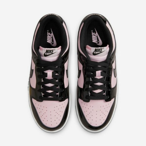 Nike Dunk Low "Black Patent Pink" (W) - Зображення 4