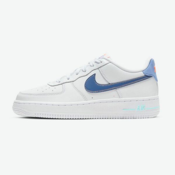 Nike Air Force 1 Low "White Dark Purple" (GS)