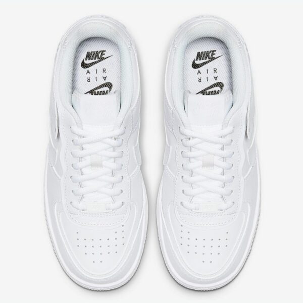 Nike Air Force 1 Shadow 'Triple White' (W) - Зображення 4