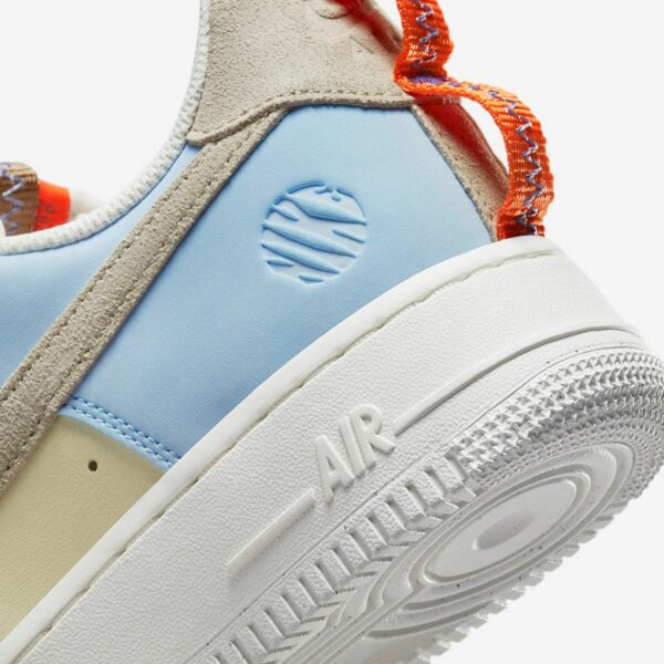 Nike Air Force 1 Cartoon “White Sail and Lime” - Зображення 7