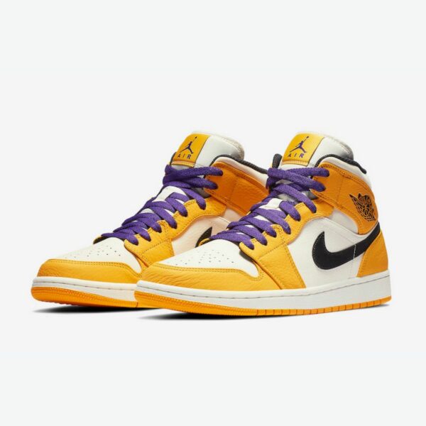 Air Jordan 1 Mid 'Lakers' - Зображення 3