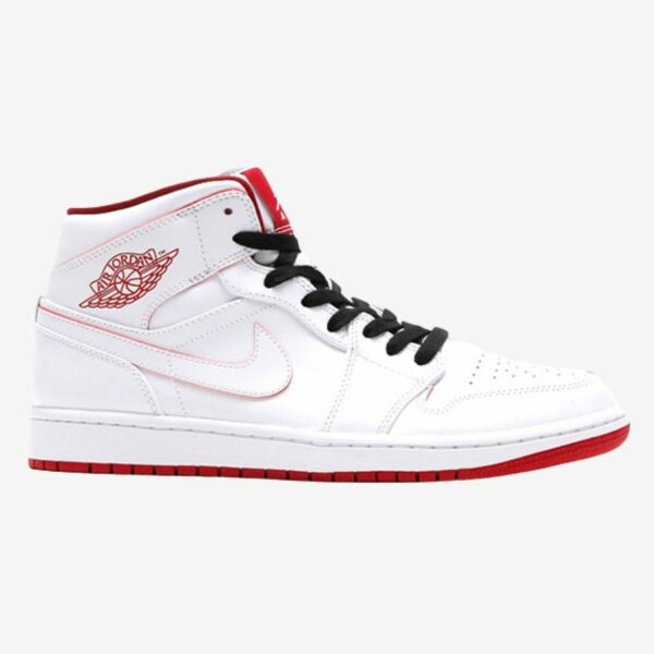 Air Jordan 1 Retro Mid 'White Gym Red' - Зображення 2