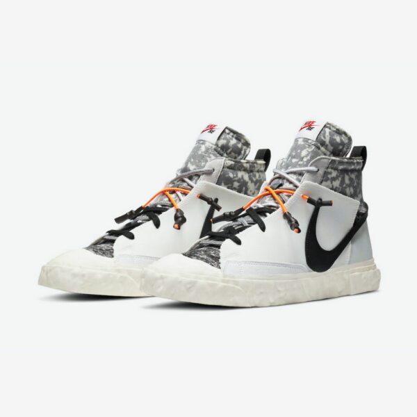 READYMADE x Nike Blazer Mid White/Vast Grey-Volt-Total Orange - Зображення 2