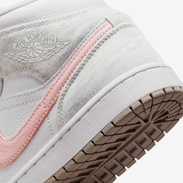 Air Jordan 1 Mid SE 'White Light Iron Ore' (W) - Зображення 8