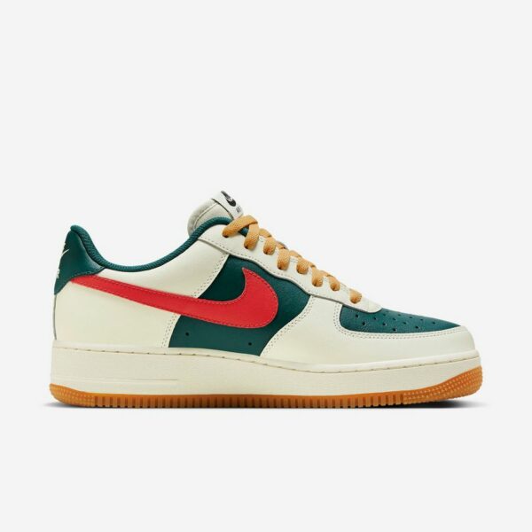 Nike Air Force 1 Low "Sail Green Red" - Зображення 3