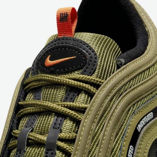 Undefeated x Nike Air Max 97 Black Militia Green - Зображення 11
