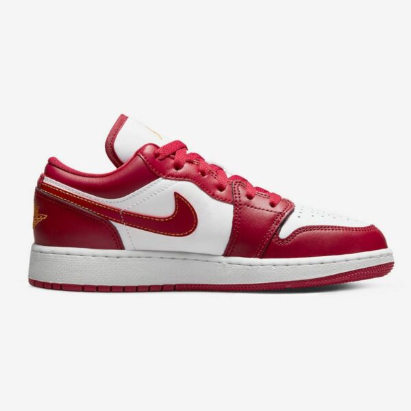 Air Jordan 1 Low Cardinal Red GS - Зображення 3