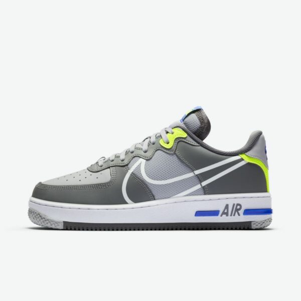 Nike Air Force 1 React "Wolf Gray"