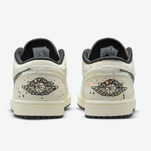 Air Jordan 1 Low 'Brushstroke Swoosh - Paint Splatter' - Зображення 5