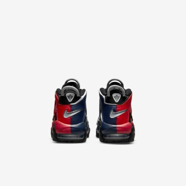 Nike Air More Uptempo Black Red Navy - Зображення 5