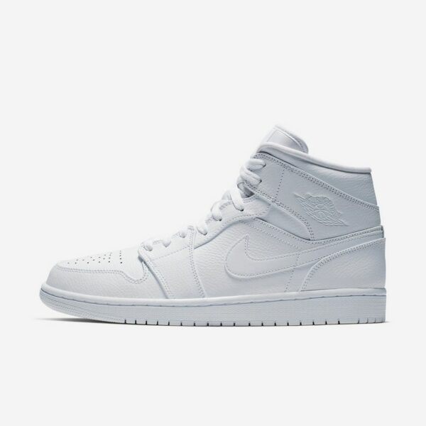 Air Jordan 1 Mid 'Triple White'