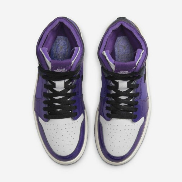 Air Jordan 1 High Zoom CMFT "Purple Patent" (W) - Зображення 4