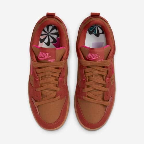 Nike Dunk Low Disrupt "Desert Bronze Pink Prime" (W) - Зображення 5