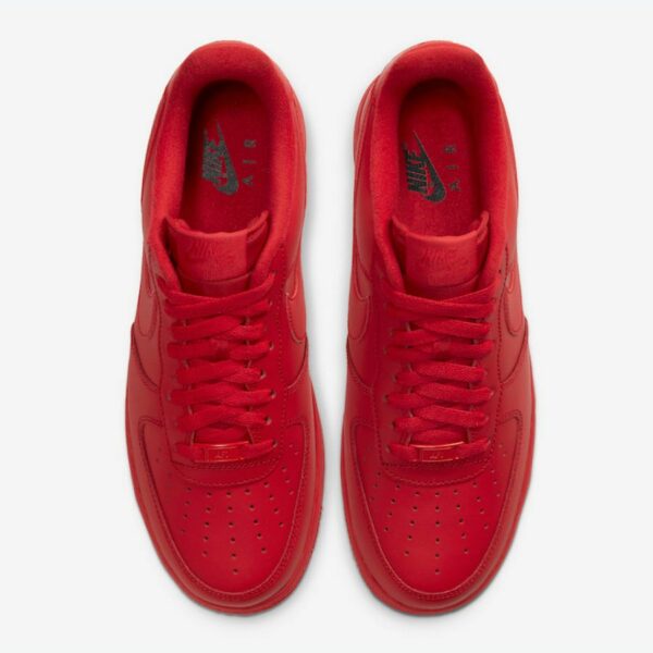 Nike Air Force 1 Low 'Triple Red' - Зображення 4