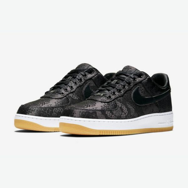 Fragment x Clot x Nike Air Force 1 'Black Silk' - Зображення 4