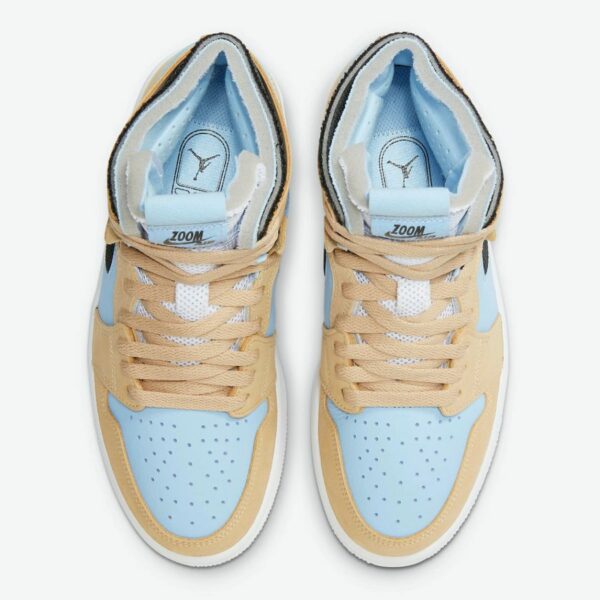 Air Jordan 1 High Zoom Comfort High 'Psychic Blue Sesame' (W) - Зображення 4