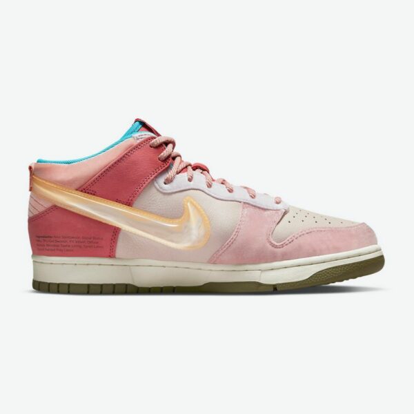 Social Status x Nike Dunk Mid 'Strawberry Milk' - Зображення 2