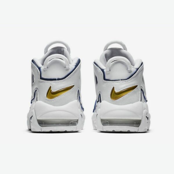 Nike Air More Uptempo White Midnight Navy - Зображення 3