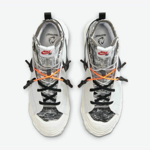 READYMADE x Nike Blazer Mid White/Vast Grey-Volt-Total Orange - Зображення 3