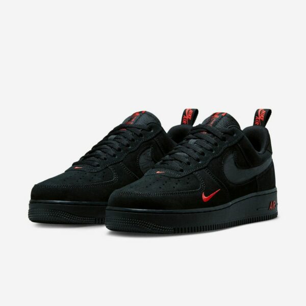 Nike Air Force 1 Low Reflective Swoosh "Black Orange" - Зображення 6