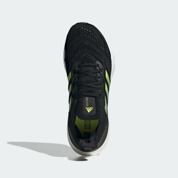 adidas Ultraboost 22 Core Black / Solar Yellow - Зображення 2