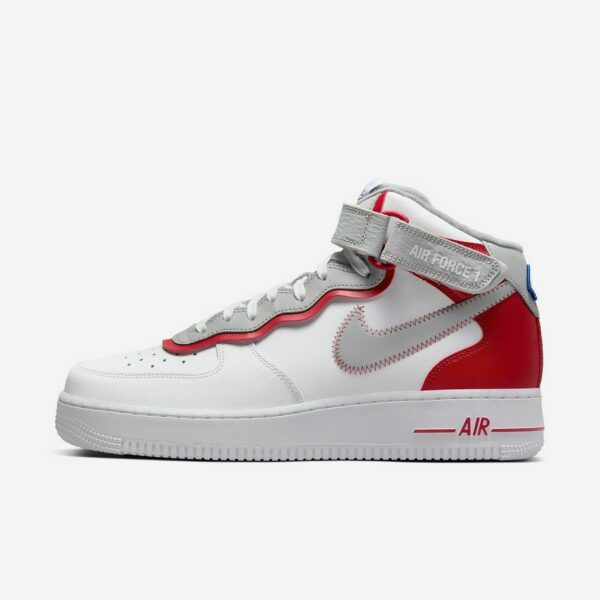 Nike Air Force 1 Mid 'Athletic Club White Gym Red'