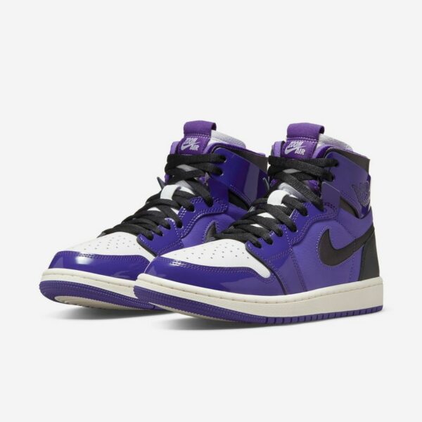 Air Jordan 1 High Zoom CMFT "Purple Patent" (W) - Зображення 5