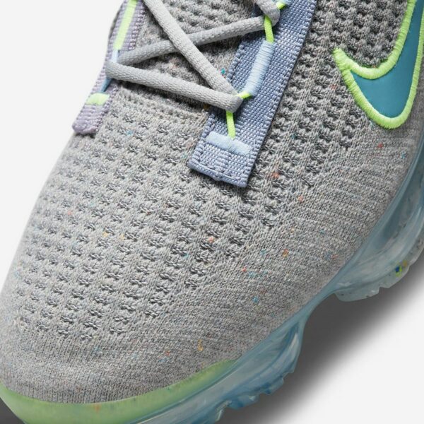 Nike Vapormax Flyknit 2021 "Particle Grey Liquid Lime" - Зображення 7