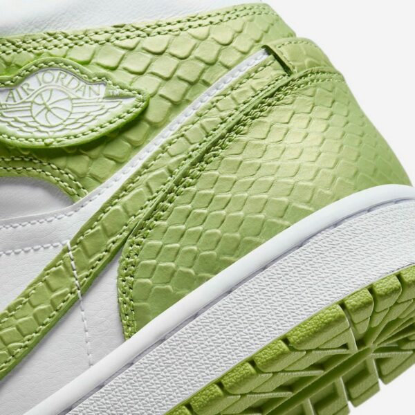 Air Jordan 1 Mid Green Python (W) - Зображення 8