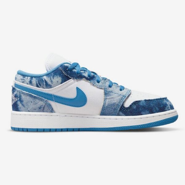 Air Jordan 1 Low Washed Denim GS - Зображення 6