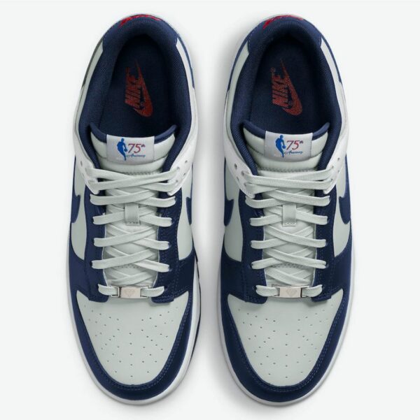 NBA x Nike Dunk Low Retro 'Brooklyn Nets' - Зображення 4